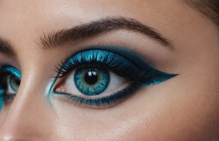 fard a paupiere bleu